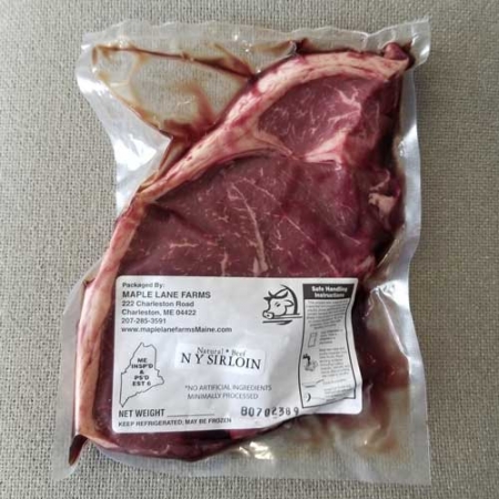 NY Sirloin Maple Lane Farms