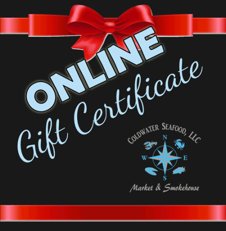 ONLINE Gift Certificates